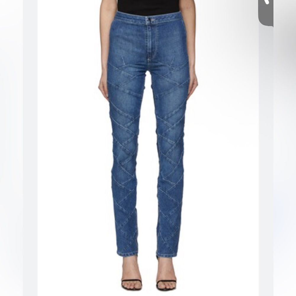 RtA  CARLOTA JEAN | RIVER BLUE Blue Skinny Jeans
